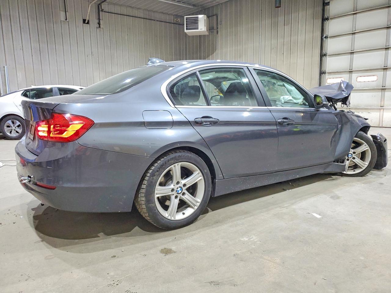 2015 Bmw 328 Xi Gray vin: WBA3B3C5XFF546162