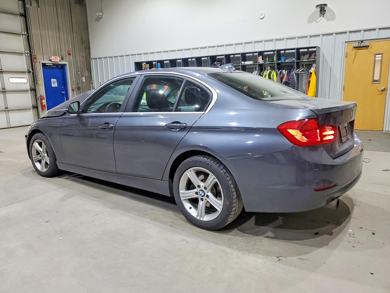 2015 Bmw 328 Xi Gray vin: WBA3B3C5XFF546162