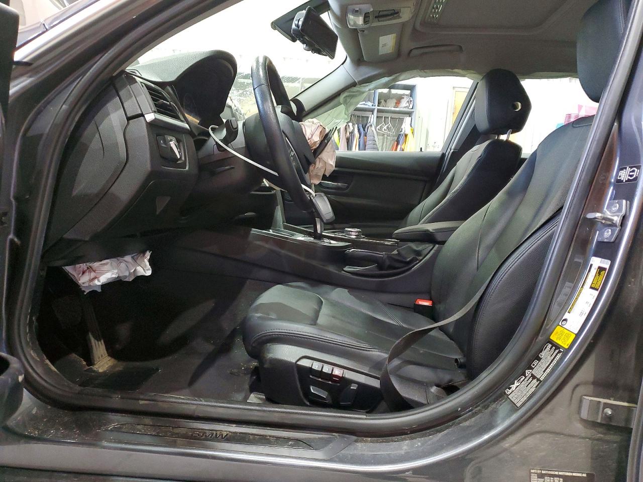 2015 Bmw 328 Xi Gray vin: WBA3B3C5XFF546162