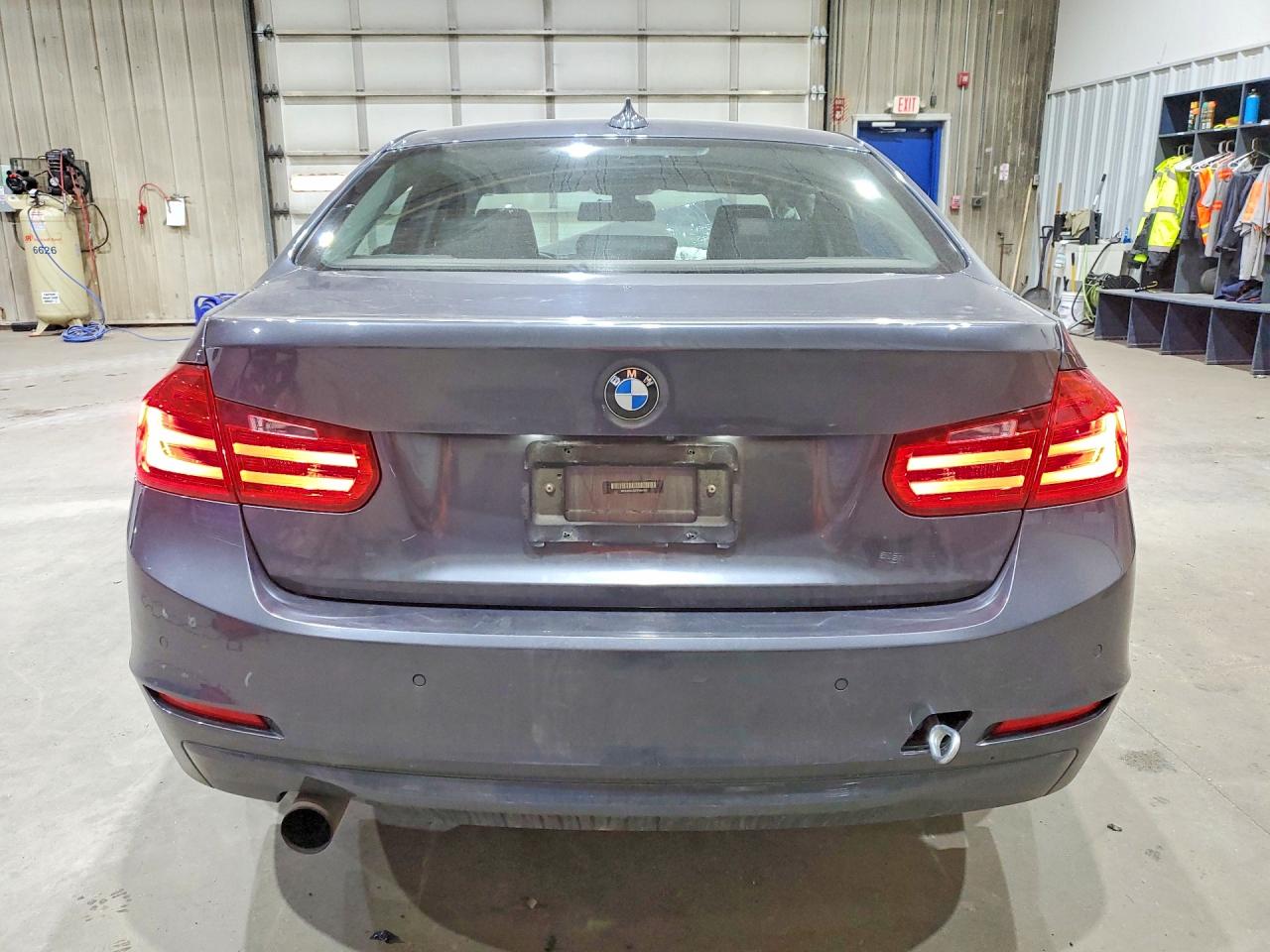 2015 Bmw 328 Xi Gray vin: WBA3B3C5XFF546162