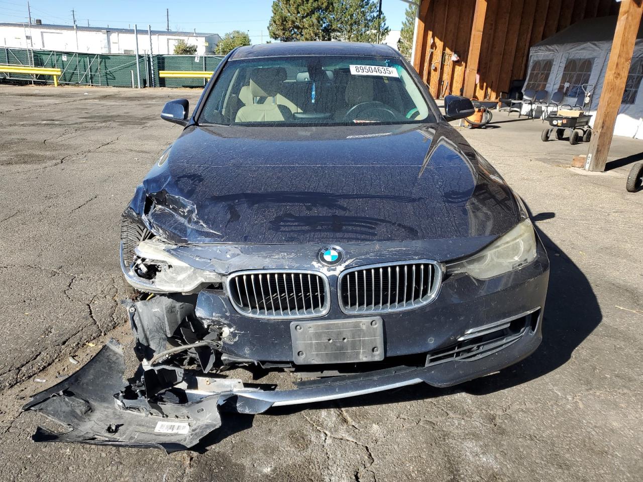 2015 Bmw 328 Xi Blue vin: WBA3B3C5XFF548154