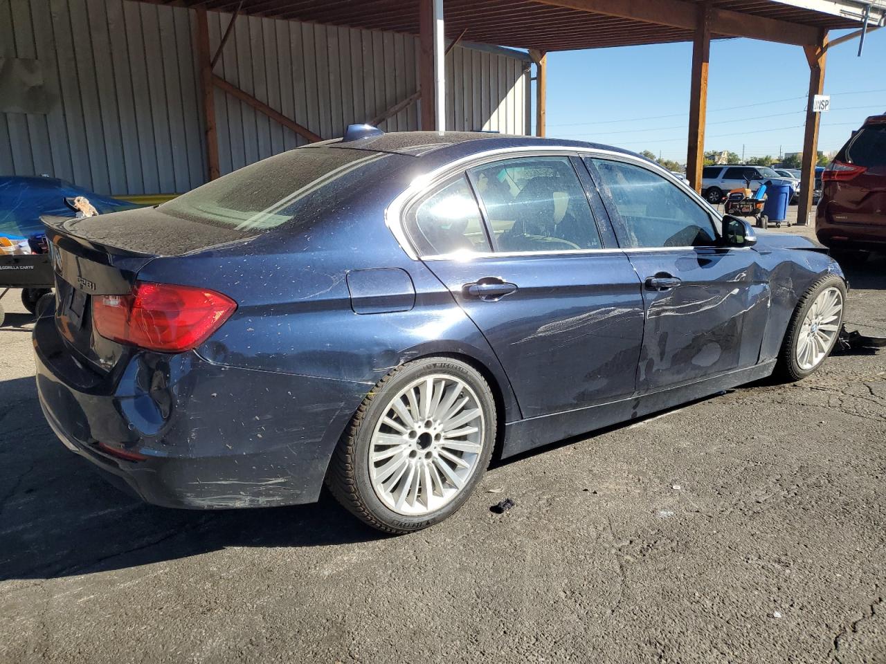 2015 Bmw 328 Xi Blue vin: WBA3B3C5XFF548154