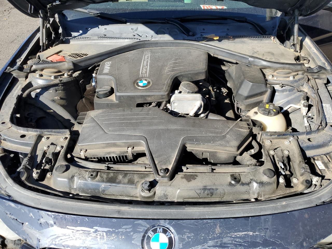 2015 Bmw 328 Xi Blue vin: WBA3B3C5XFF548154