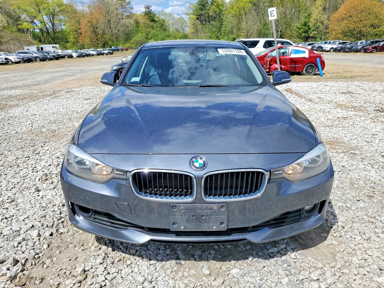 2013 Bmw 328 Xi Gray vin: WBA3B3G50DNR80765