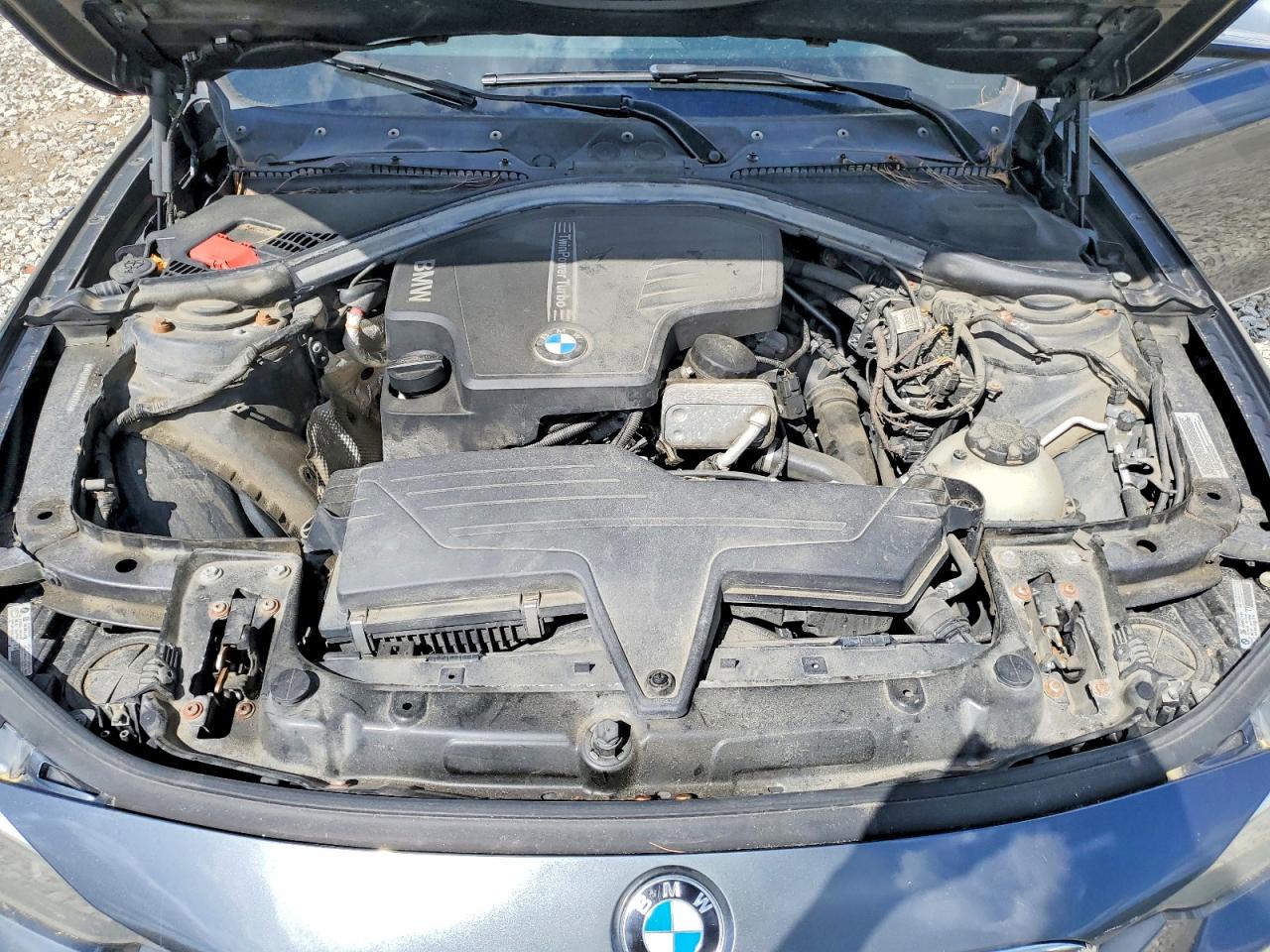 2013 Bmw 328 Xi Gray vin: WBA3B3G50DNR80765