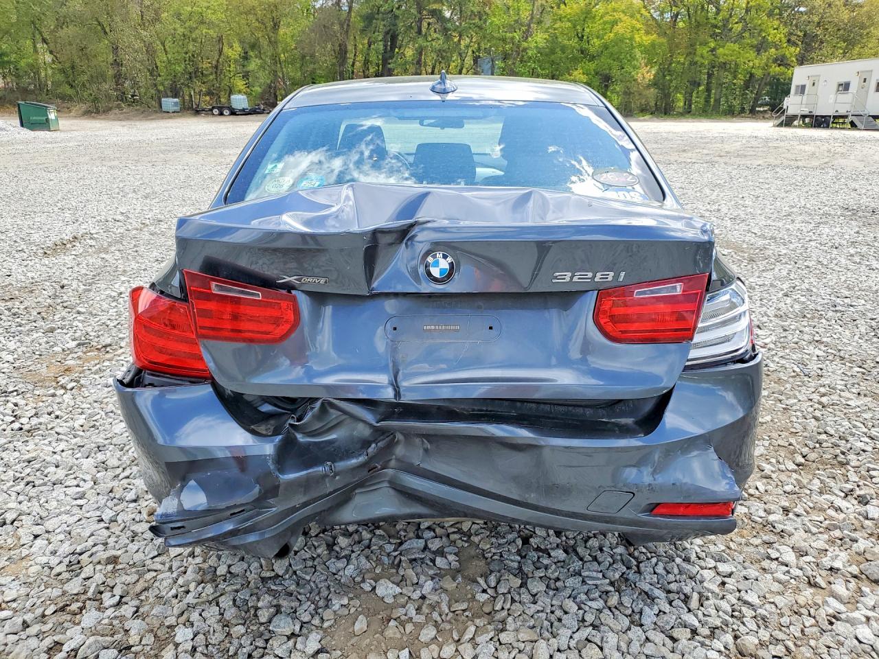 2013 Bmw 328 Xi Gray vin: WBA3B3G50DNR80765
