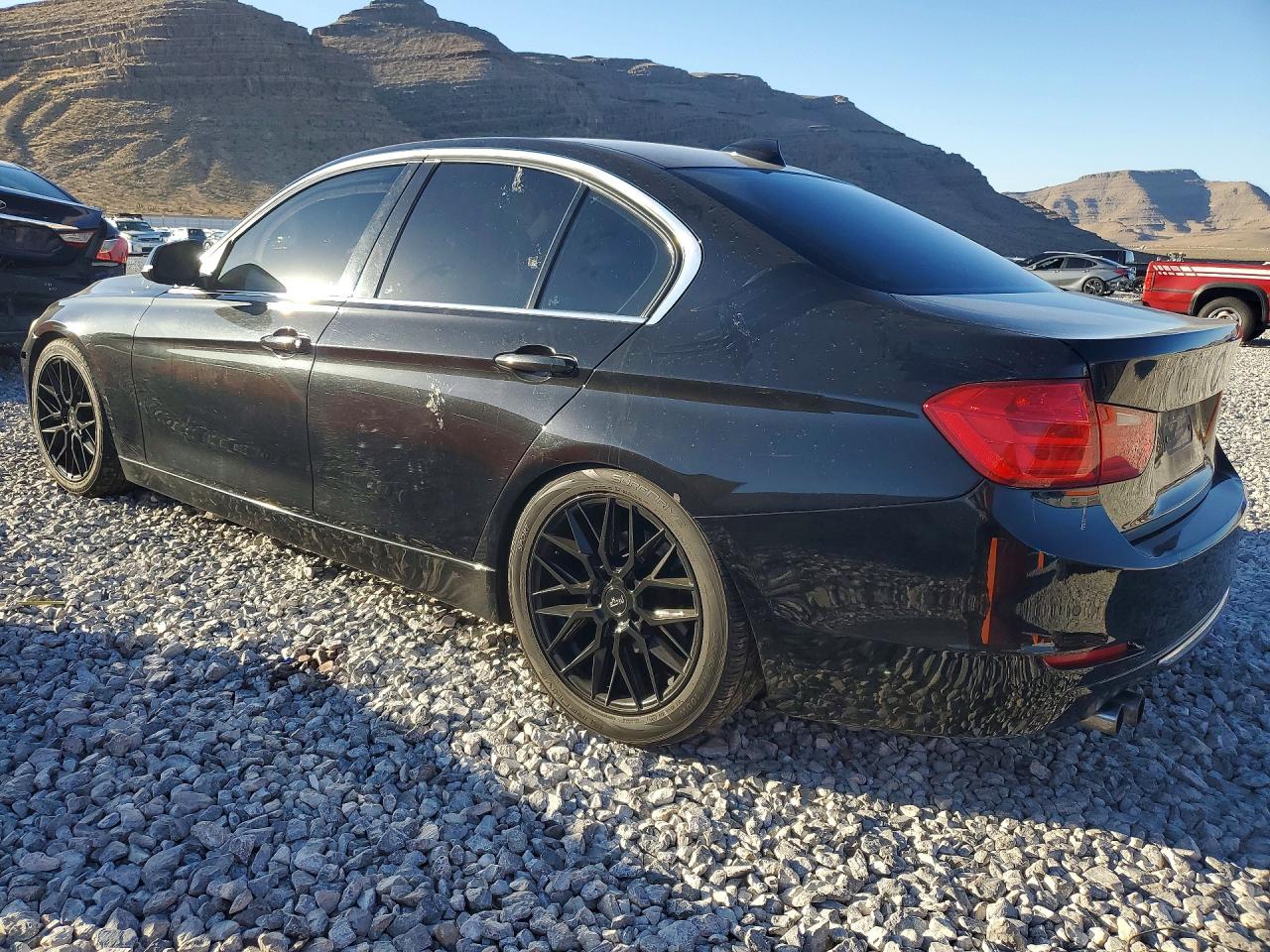 2014 Bmw 328 Xi Black vin: WBA3B3G50ENR81948