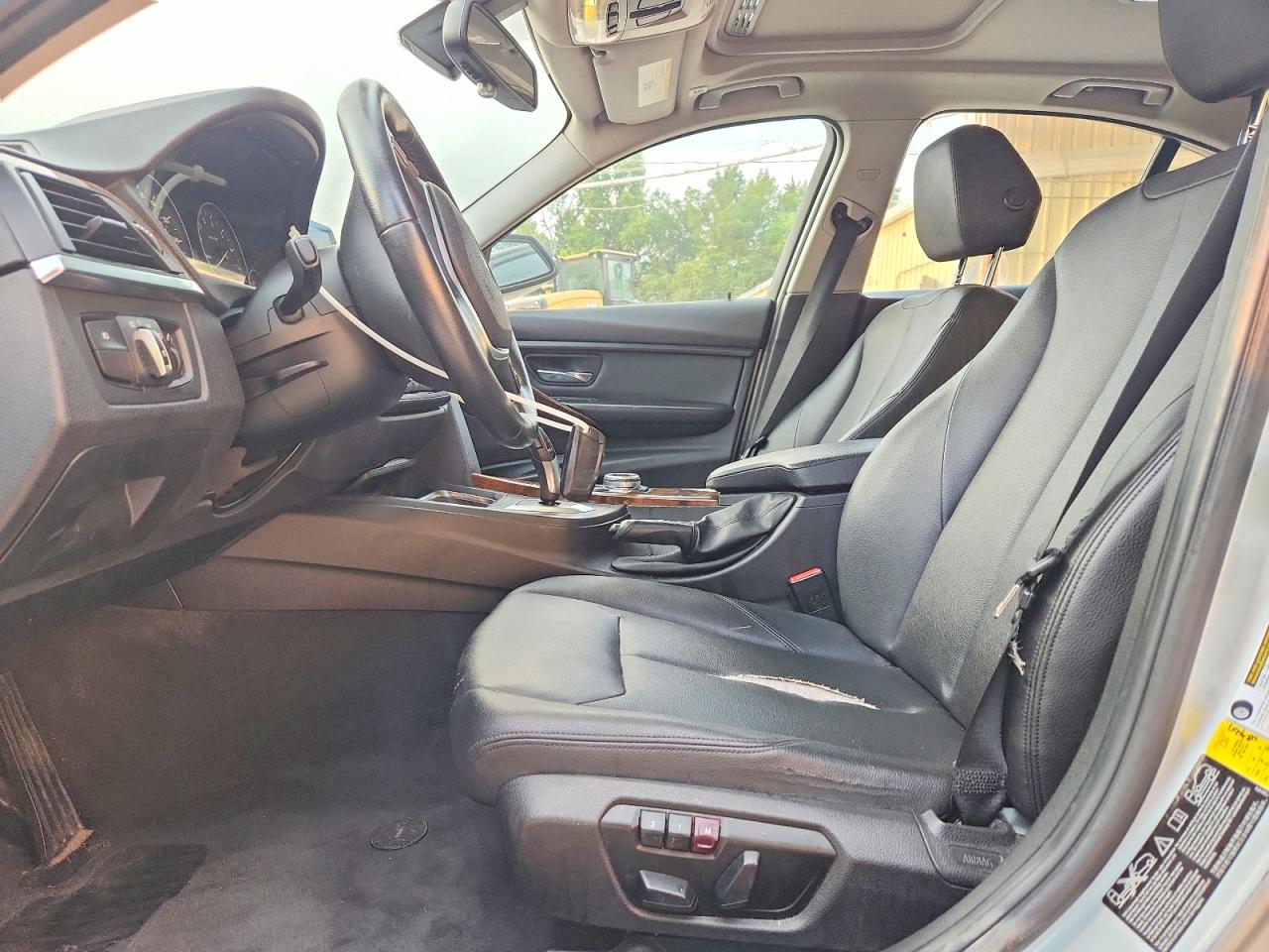 2014 Bmw 328 Xi Silver vin: WBA3B3G50ENR82310