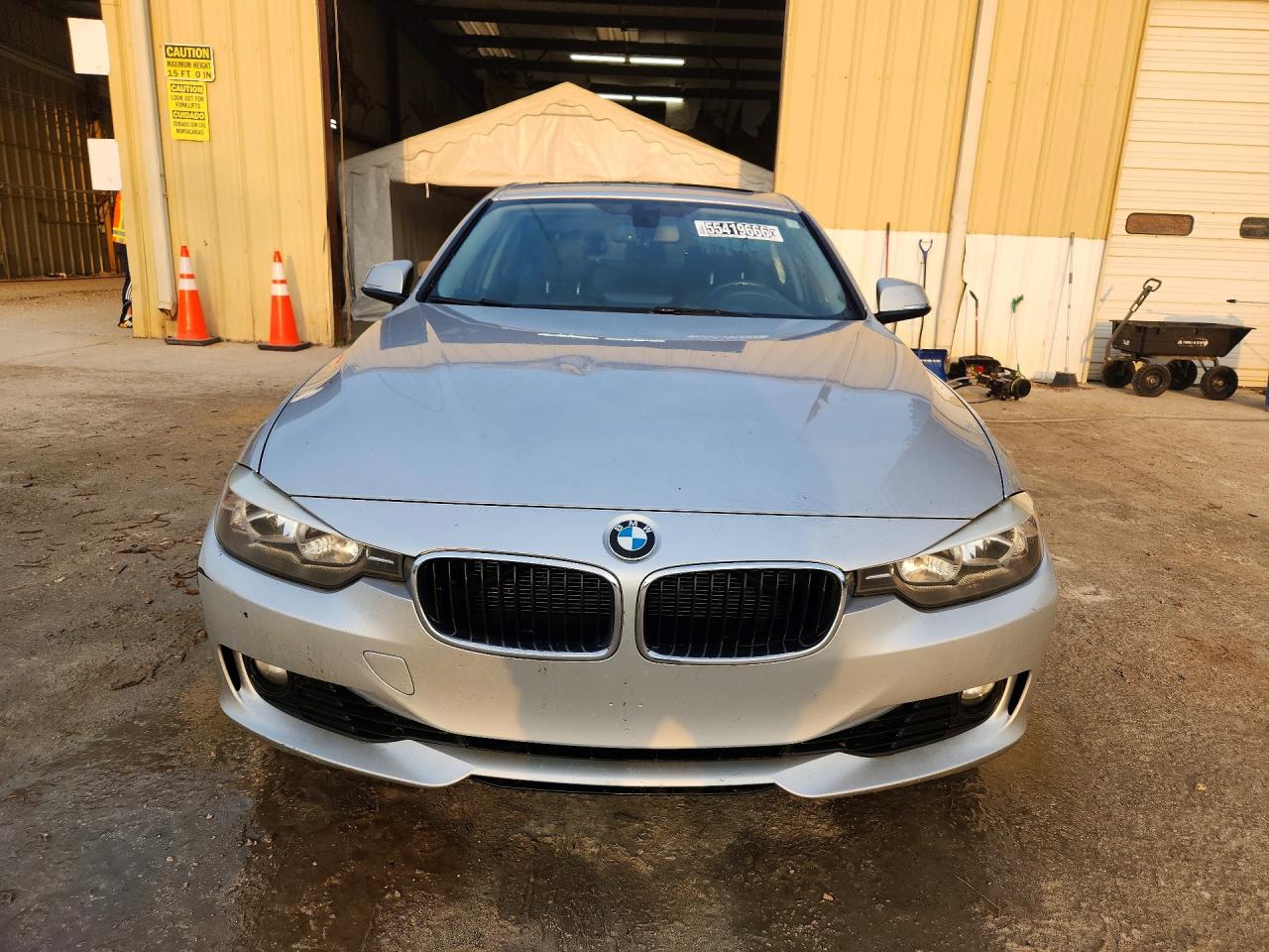 2014 Bmw 328 Xi Silver vin: WBA3B3G50ENR82310