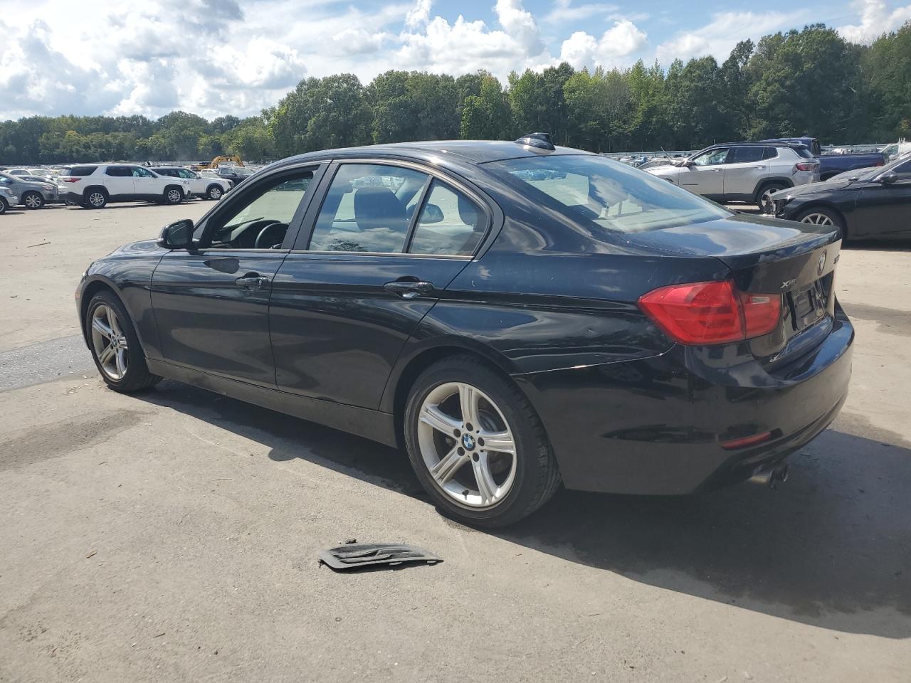 2014 Bmw 328 Xi Black vin: WBA3B3G50ENR83912