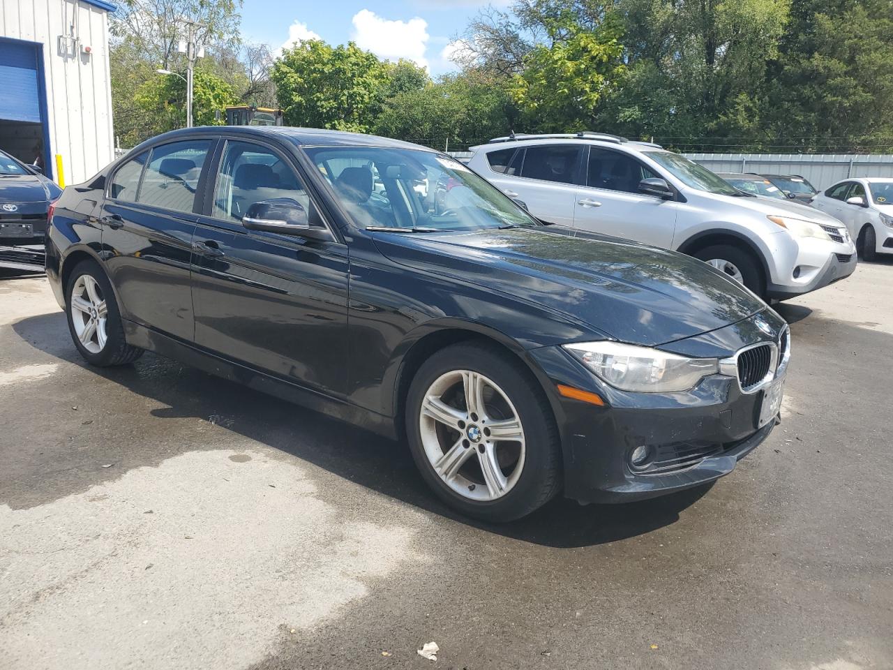 2014 Bmw 328 Xi Black vin: WBA3B3G50ENR83912