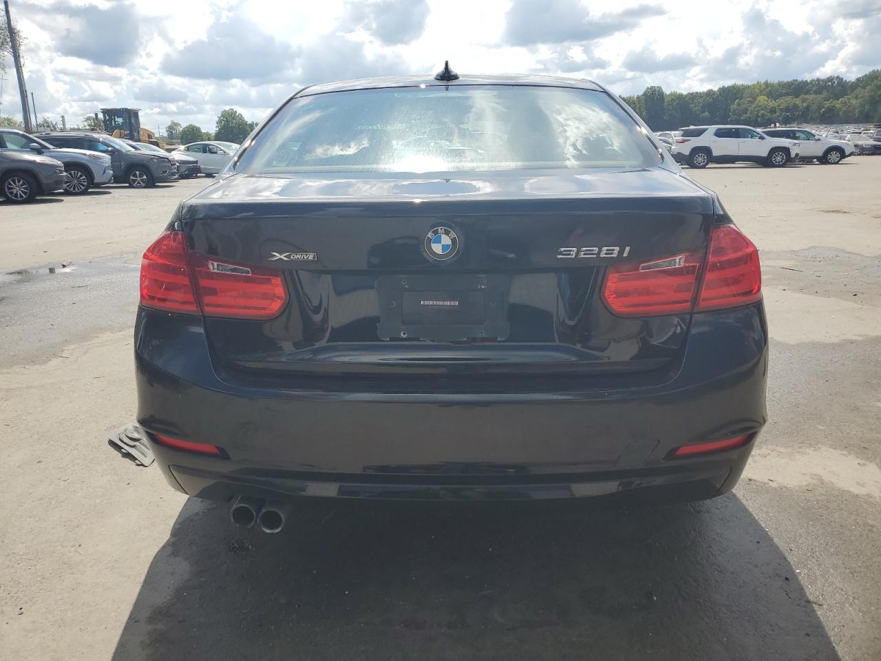 2014 Bmw 328 Xi Black vin: WBA3B3G50ENR83912
