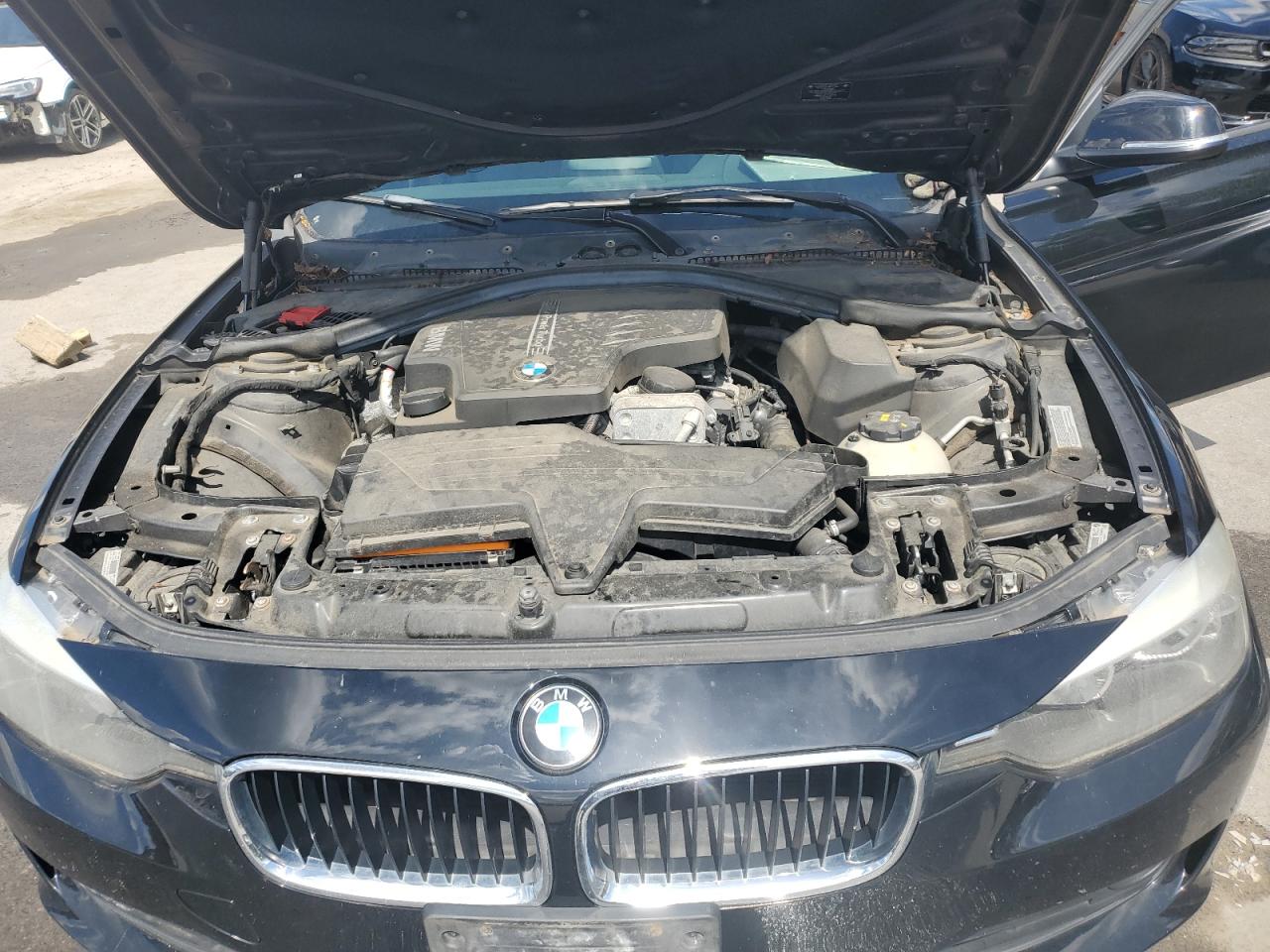 2014 Bmw 328 Xi Black vin: WBA3B3G50ENR83912