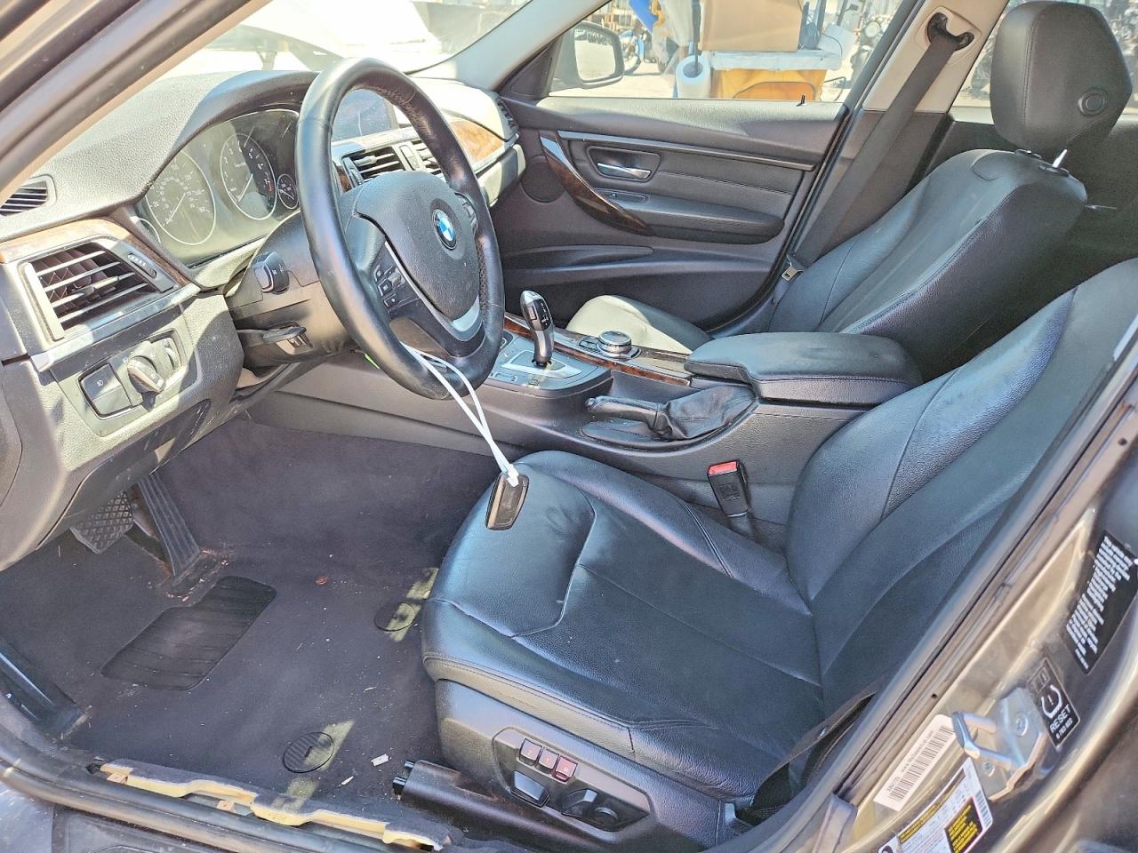 2014 Bmw 328 Xi Gray vin: WBA3B3G50ENR84512