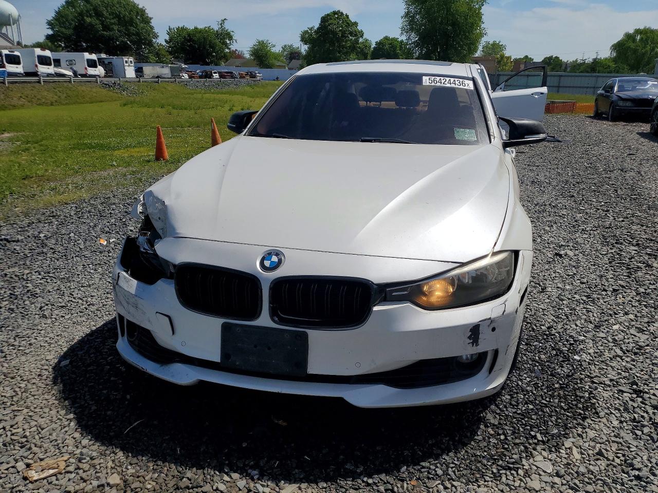 2015 Bmw 328 Xi White vin: WBA3B3G50FNR87041