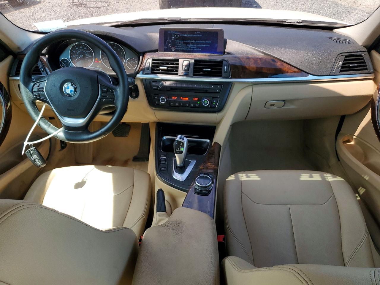 2015 Bmw 328 Xi White vin: WBA3B3G50FNR87041