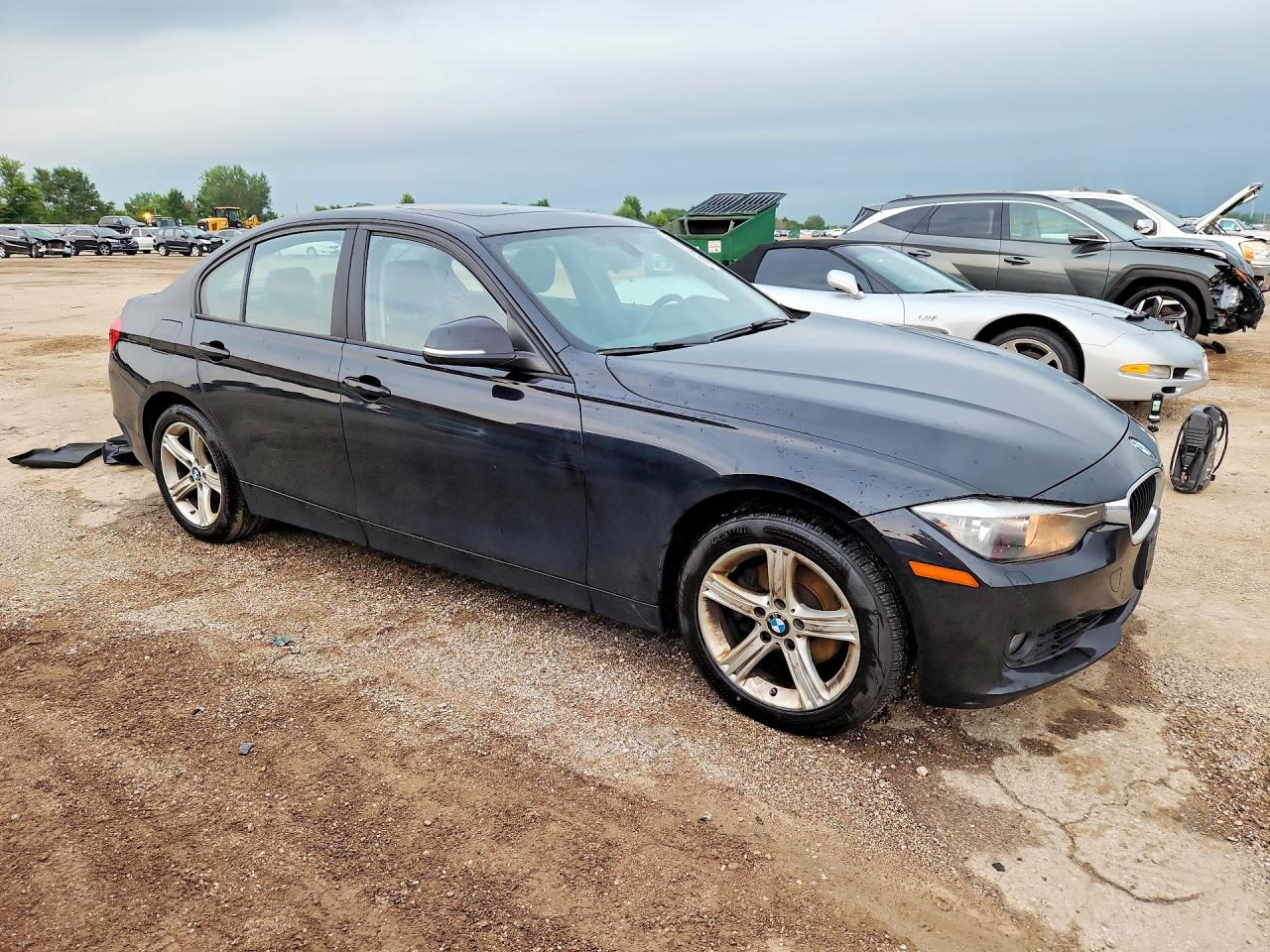 2015 Bmw 328 Xi Black vin: WBA3B3G50FNT17019