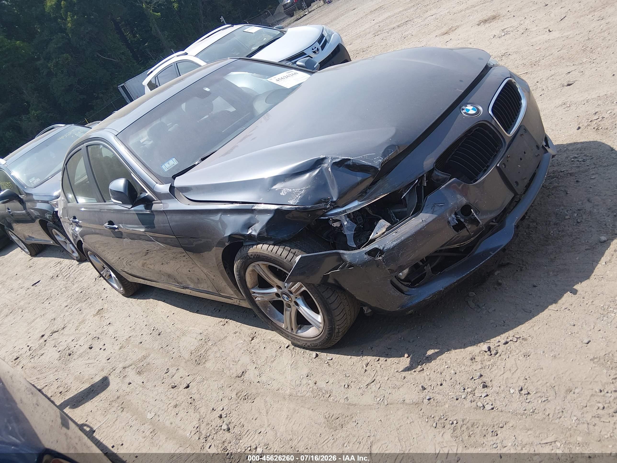 2013 Bmw 328i Xdrive Серый vin: WBA3B3G51DNP38342
