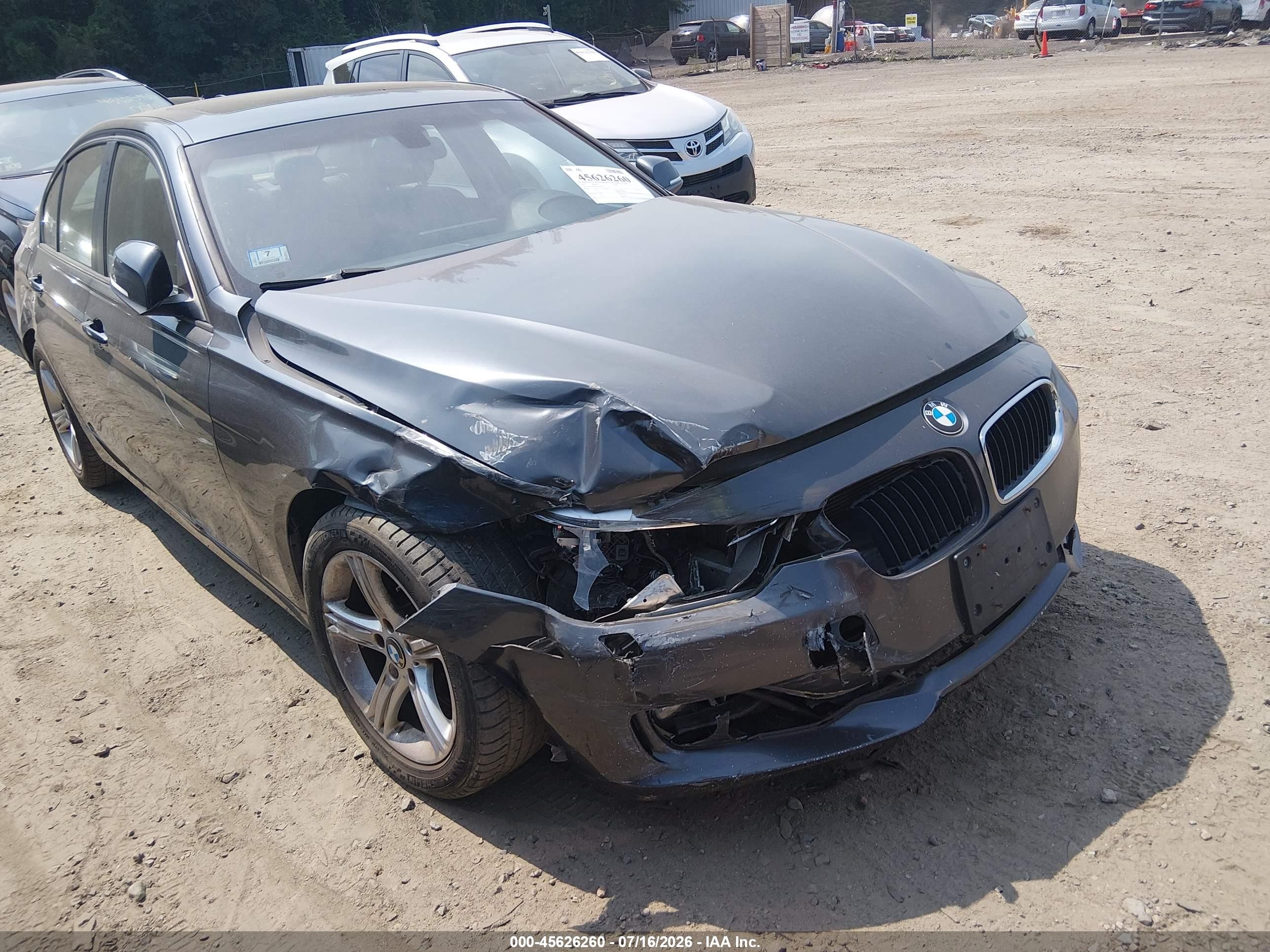 2013 Bmw 328i Xdrive Серый vin: WBA3B3G51DNP38342