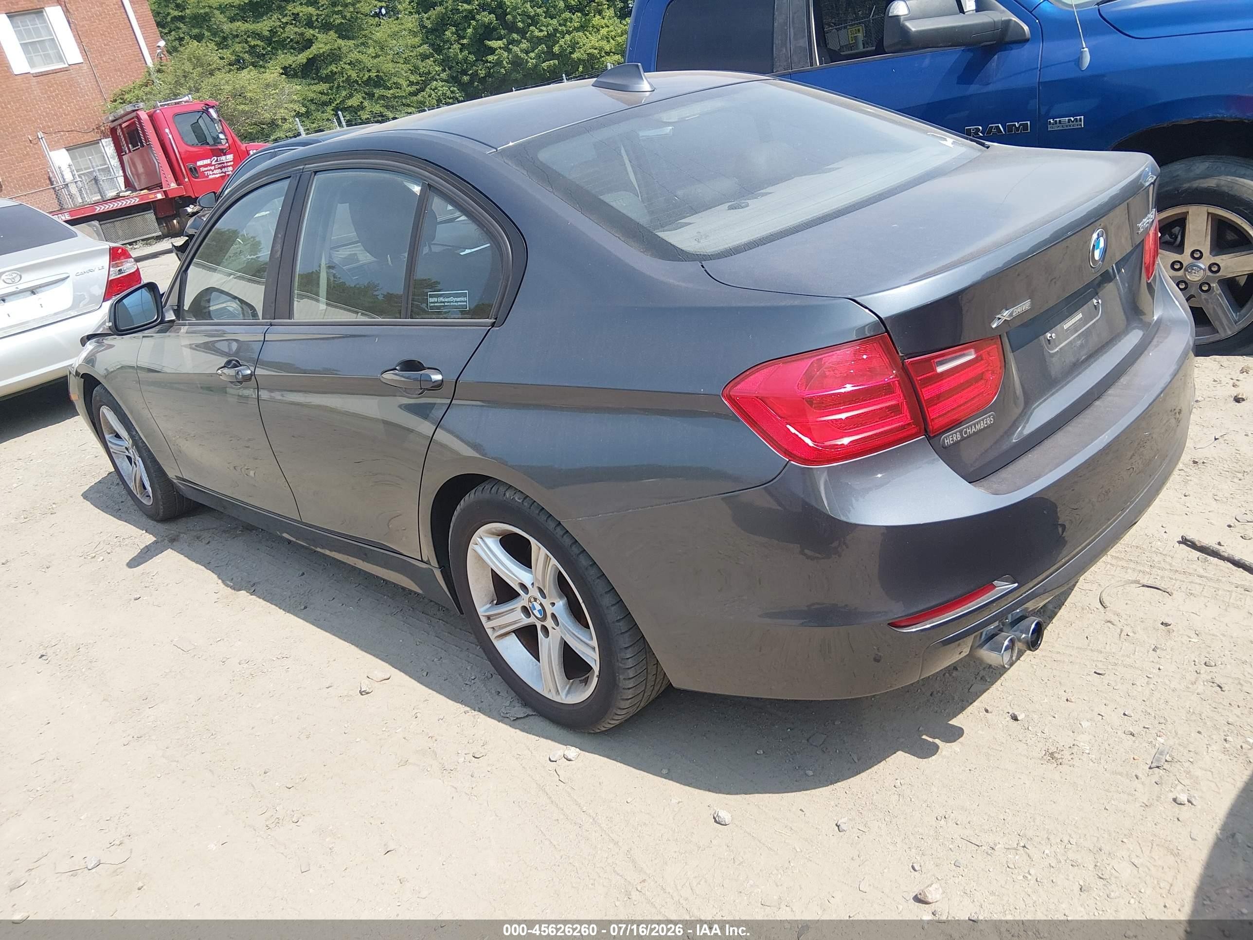 2013 Bmw 328i Xdrive Серый vin: WBA3B3G51DNP38342