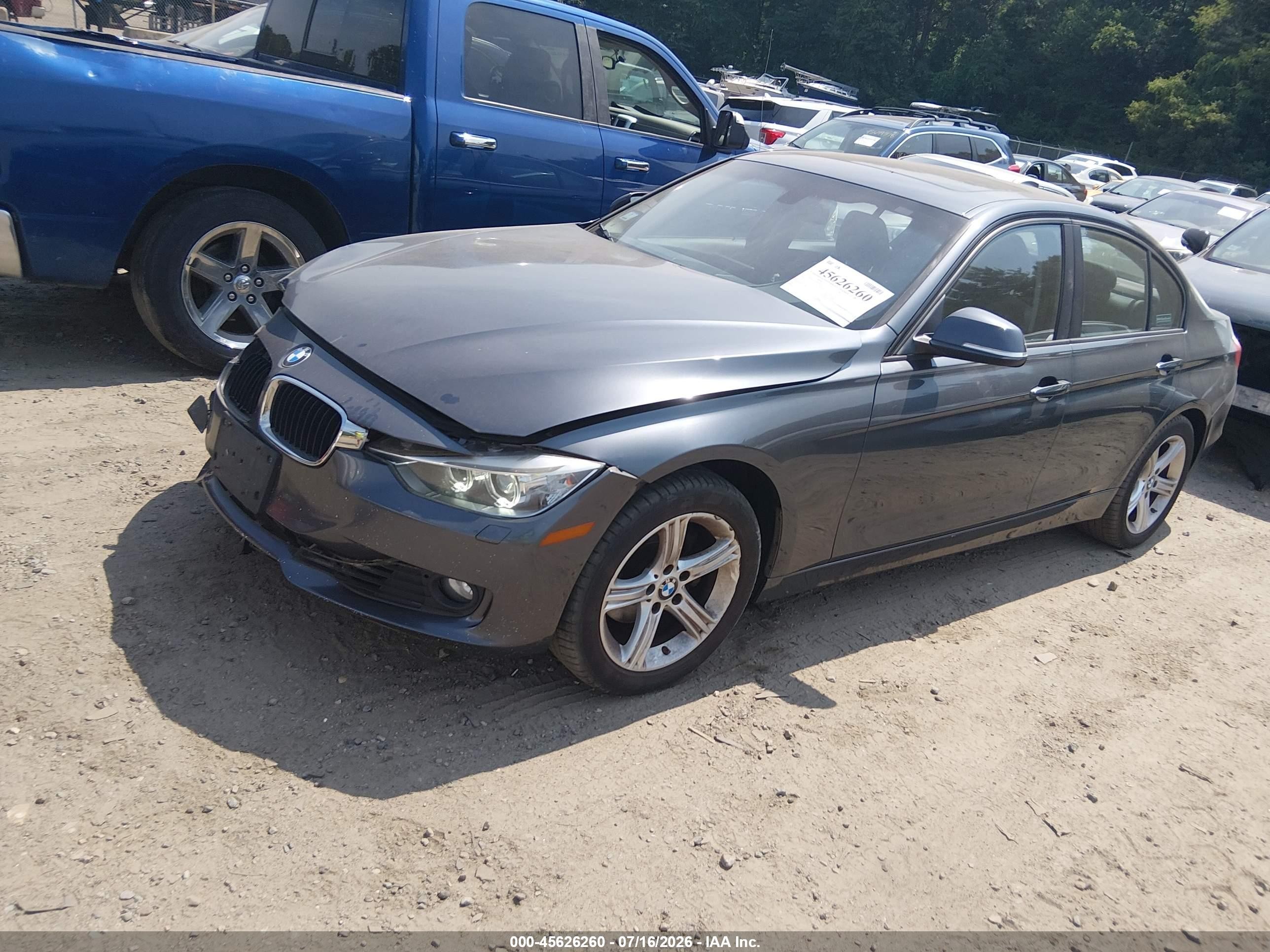 2013 Bmw 328i Xdrive Серый vin: WBA3B3G51DNP38342