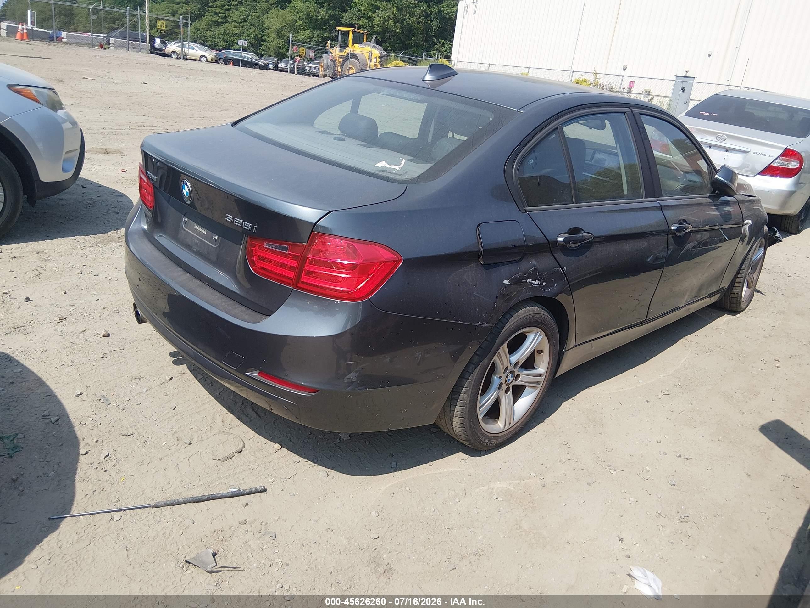 2013 Bmw 328i Xdrive Серый vin: WBA3B3G51DNP38342