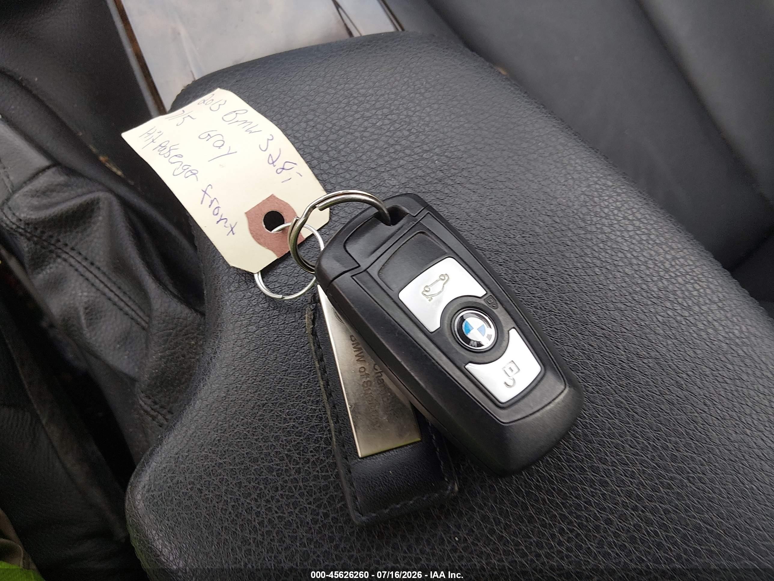 2013 Bmw 328i Xdrive Серый vin: WBA3B3G51DNP38342