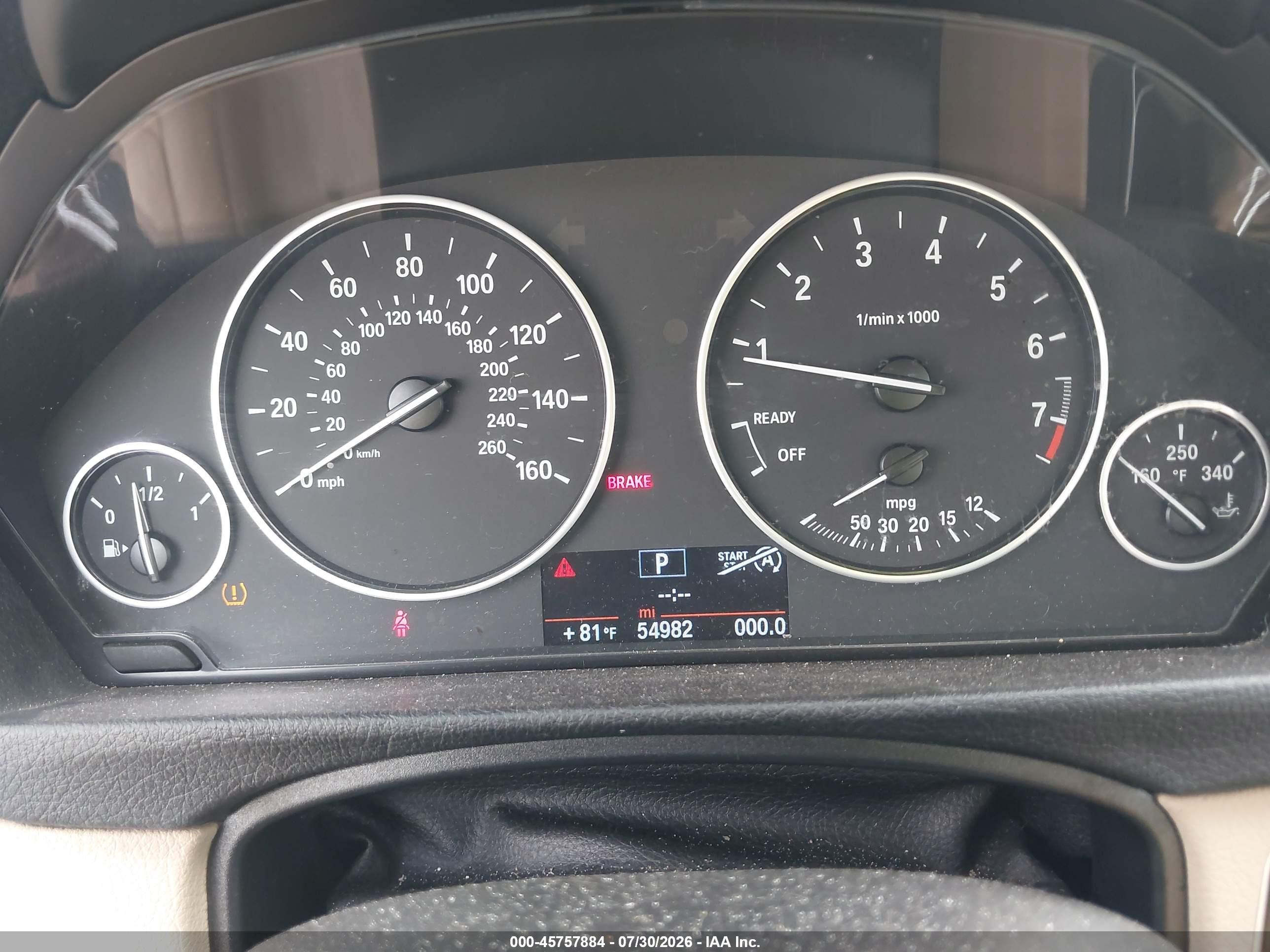 2014 Bmw 328i Xdrive Black vin: WBA3B3G51ENR81666