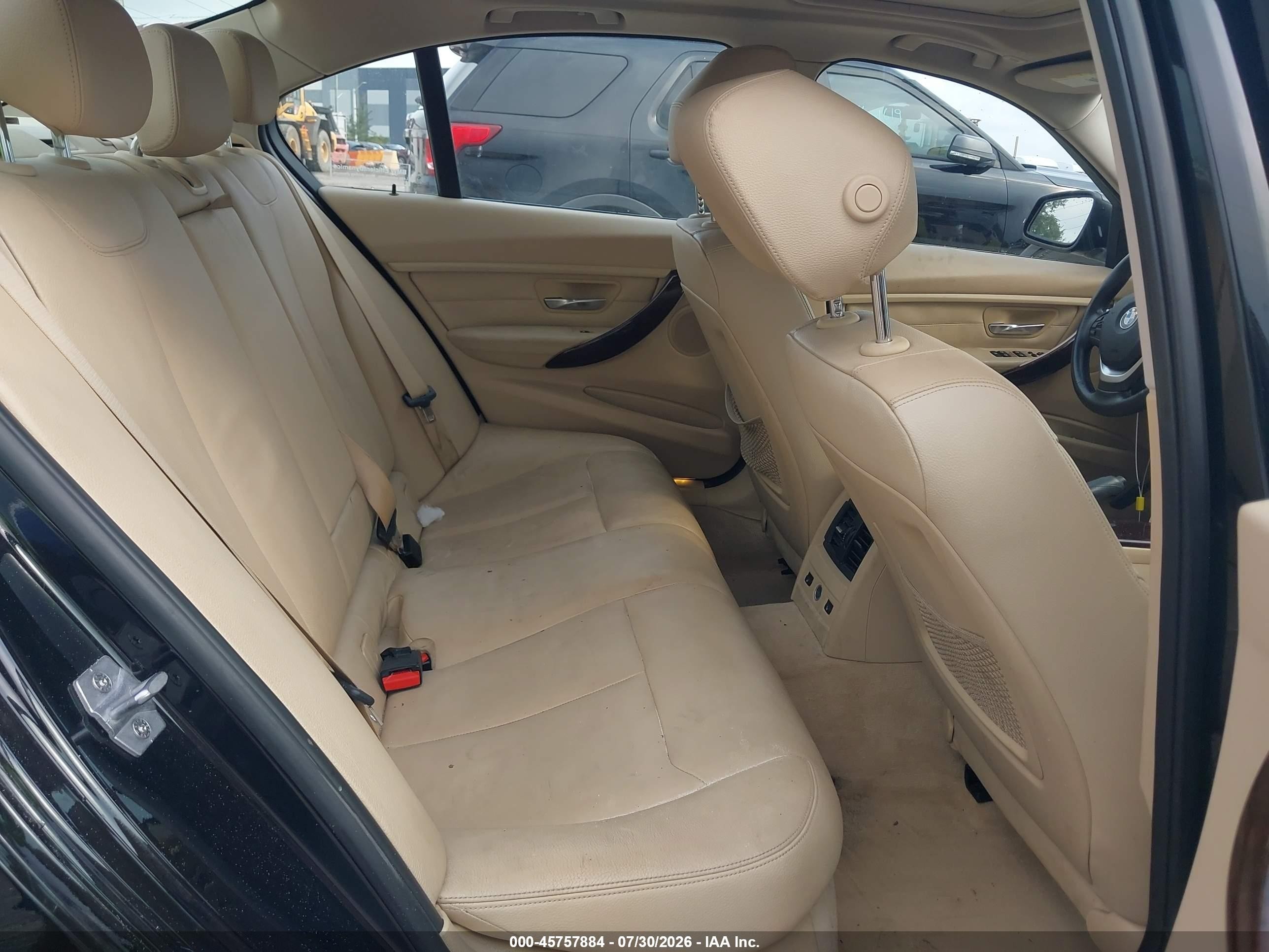 2014 Bmw 328i Xdrive Black vin: WBA3B3G51ENR81666