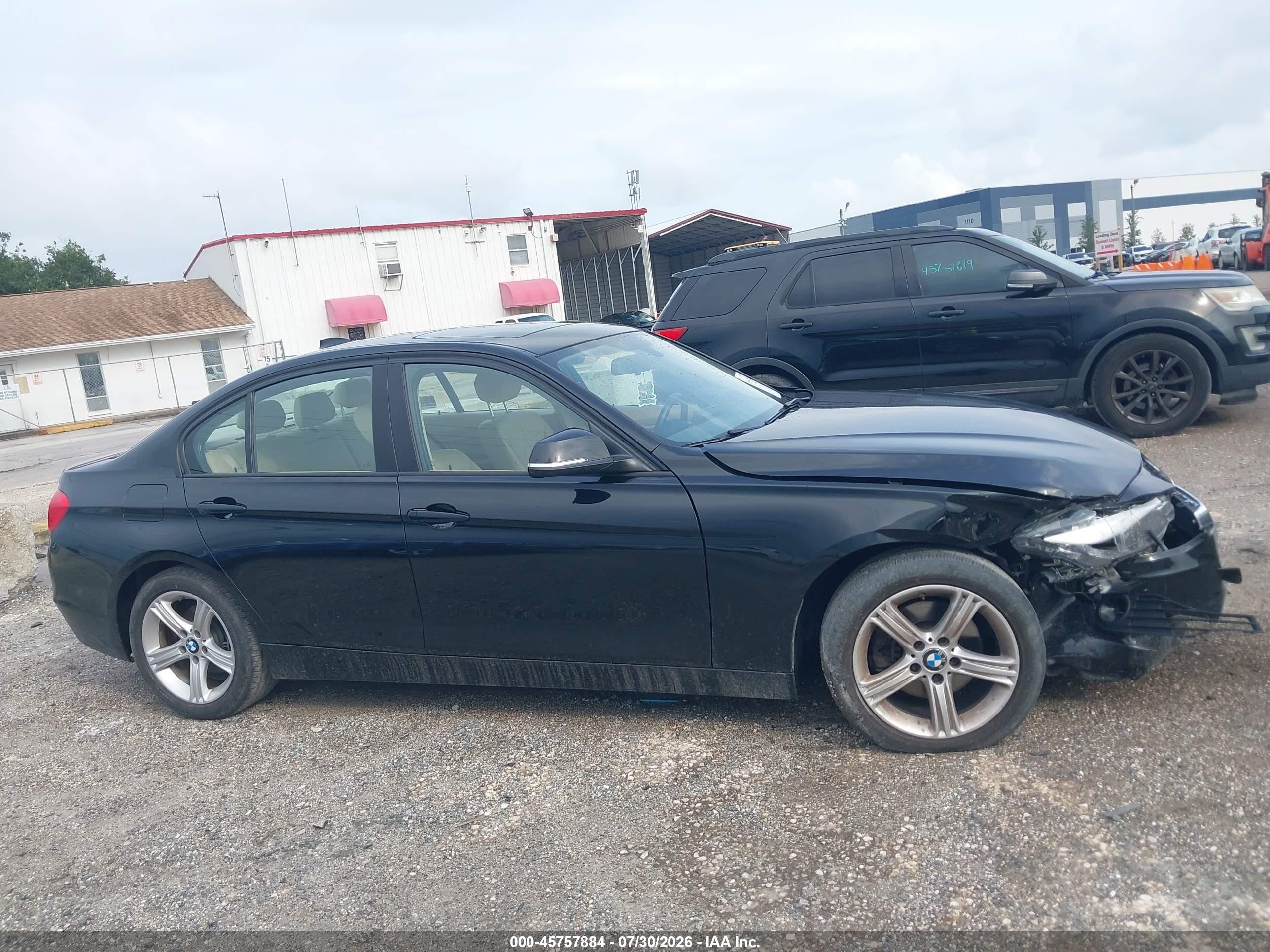 2014 Bmw 328i Xdrive Black vin: WBA3B3G51ENR81666