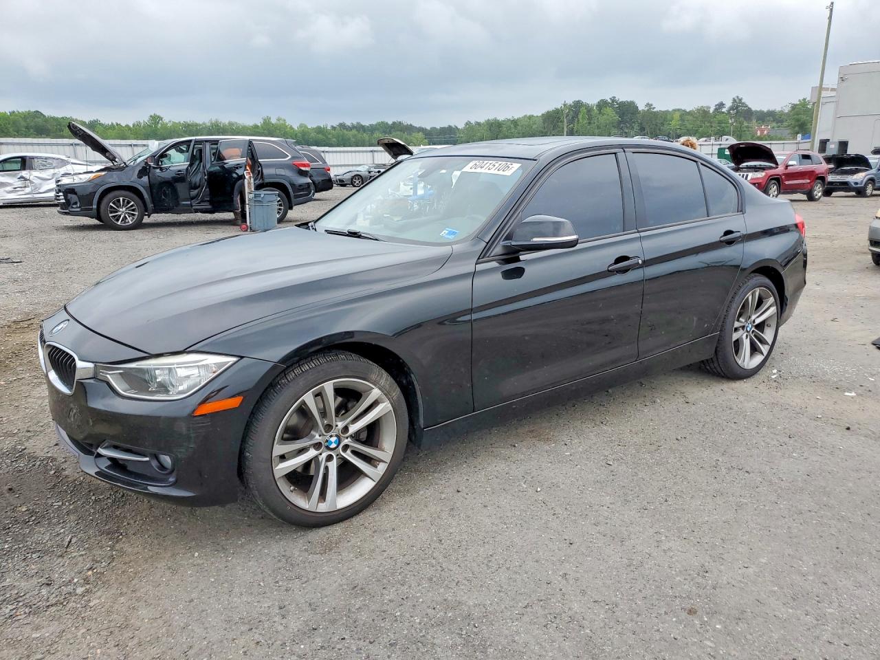 2014 Bmw 328 Xi Black vin: WBA3B3G51ENR81988