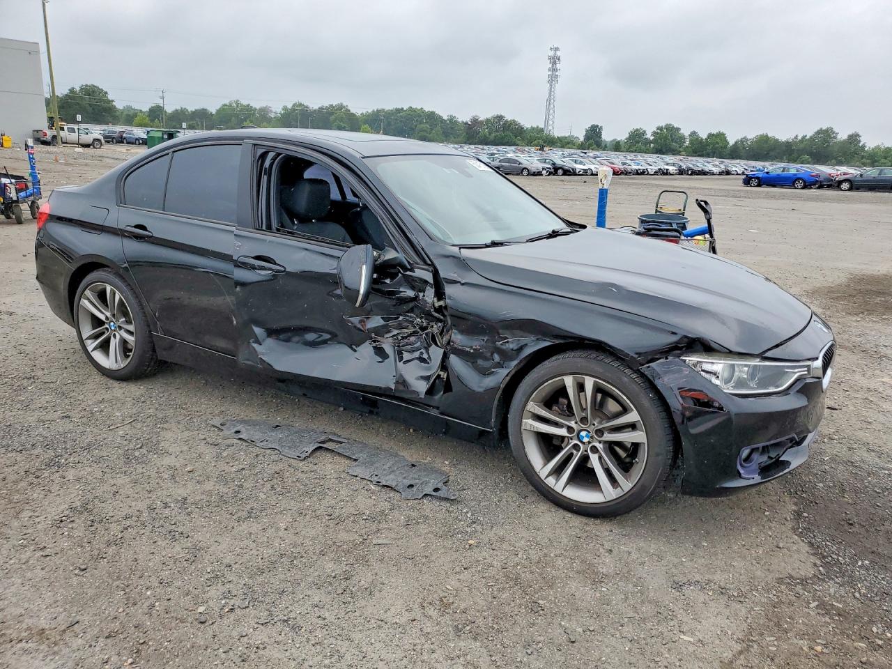 2014 Bmw 328 Xi Black vin: WBA3B3G51ENR81988