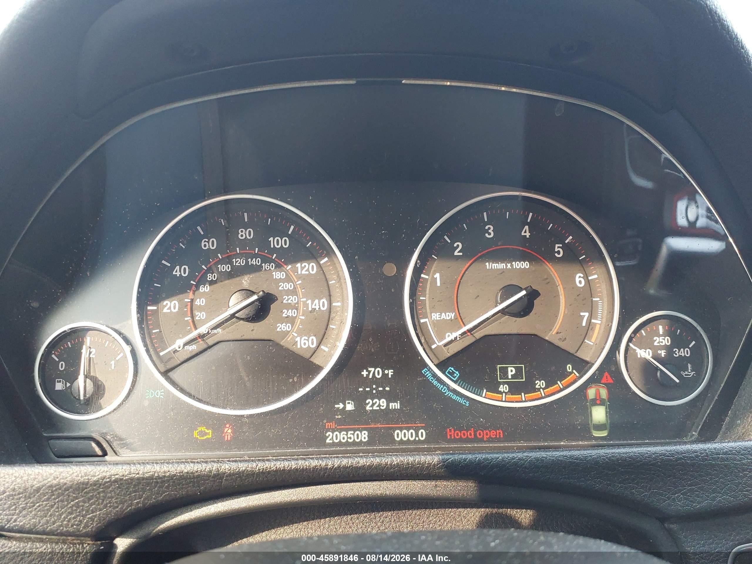 2014 Bmw 328i Xdrive Gray vin: WBA3B3G51ENR82364
