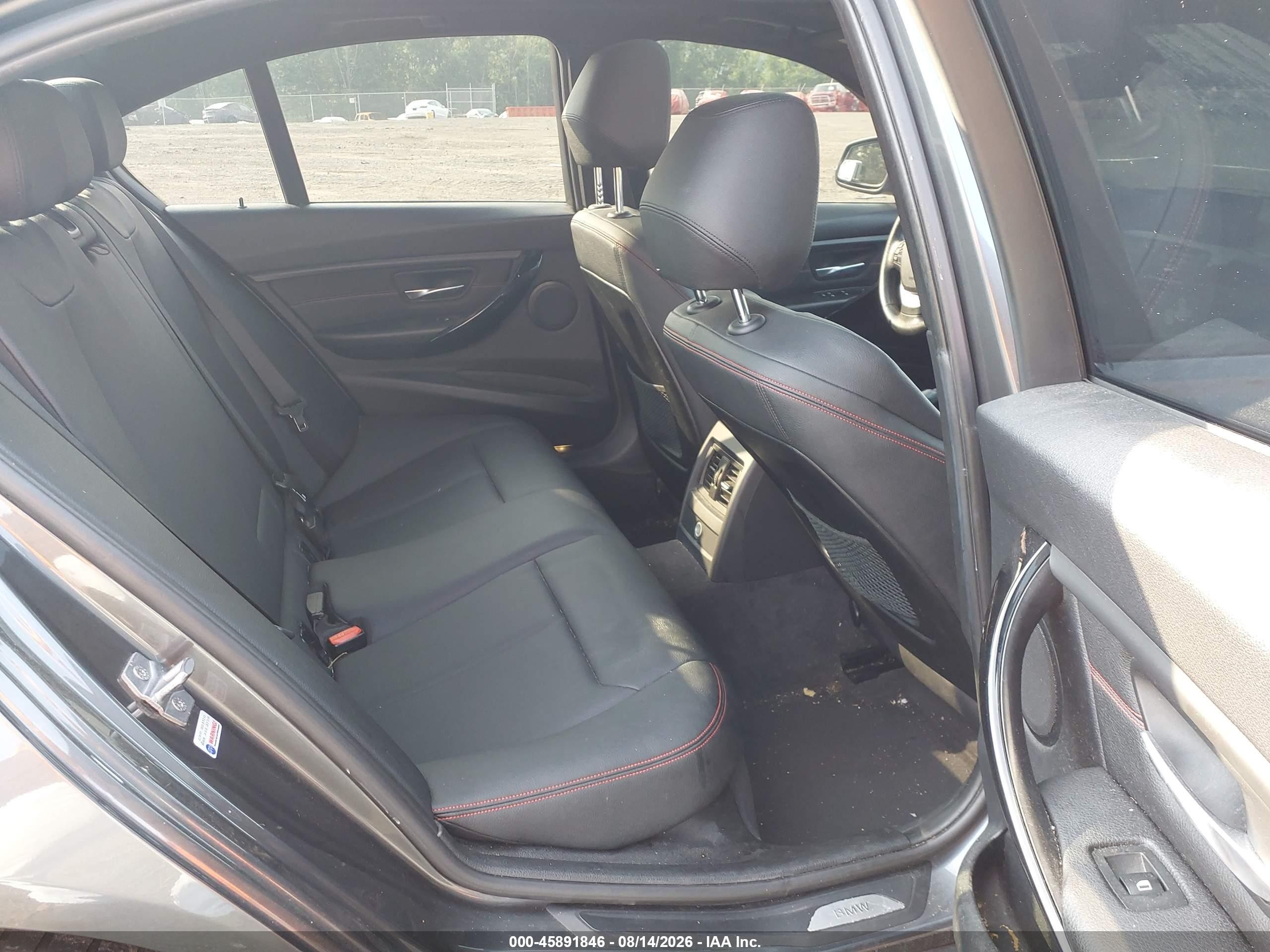2014 Bmw 328i Xdrive Gray vin: WBA3B3G51ENR82364