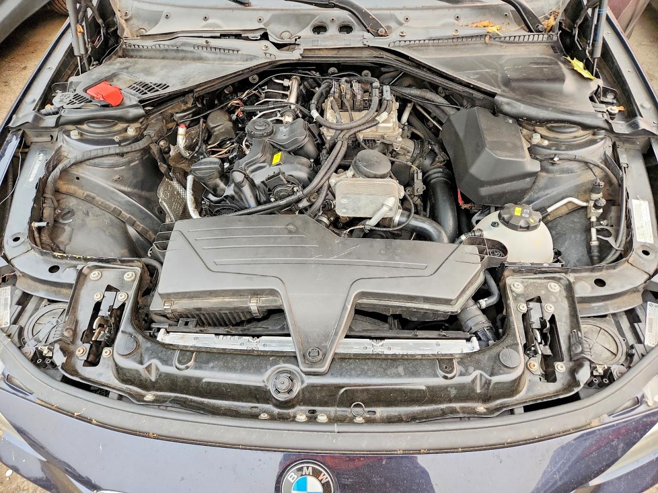 2014 Bmw 328 Xi Синий vin: WBA3B3G51ENR84941