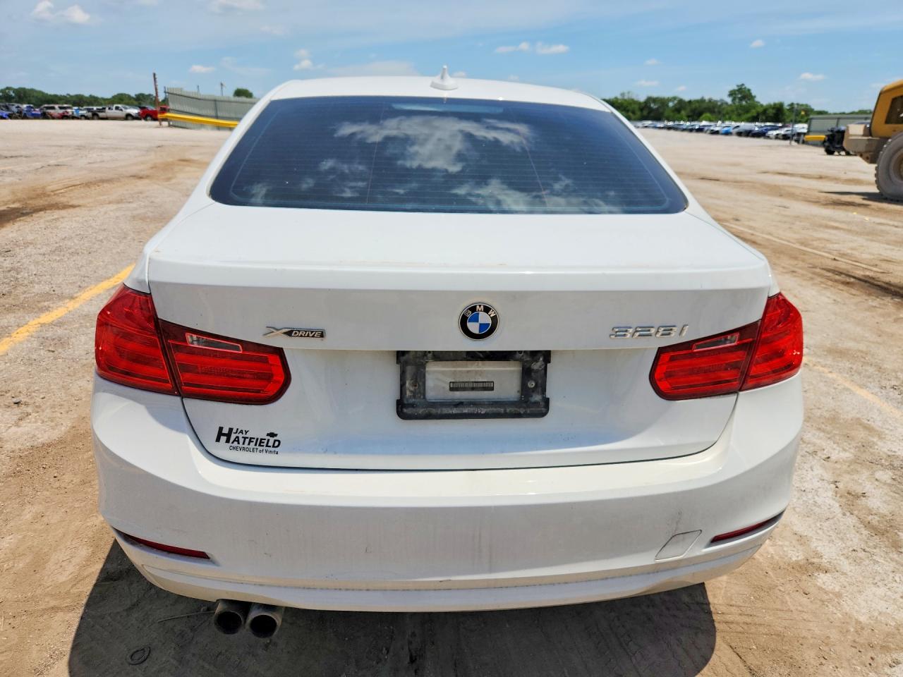 2014 Bmw 328 Xi White vin: WBA3B3G52ENR84110