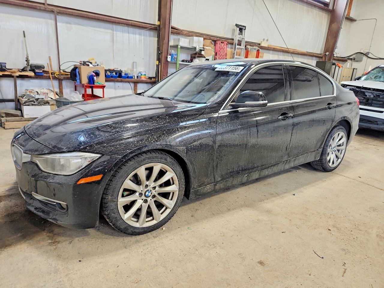 2014 Bmw 328 Xi Black vin: WBA3B3G52ENR84544