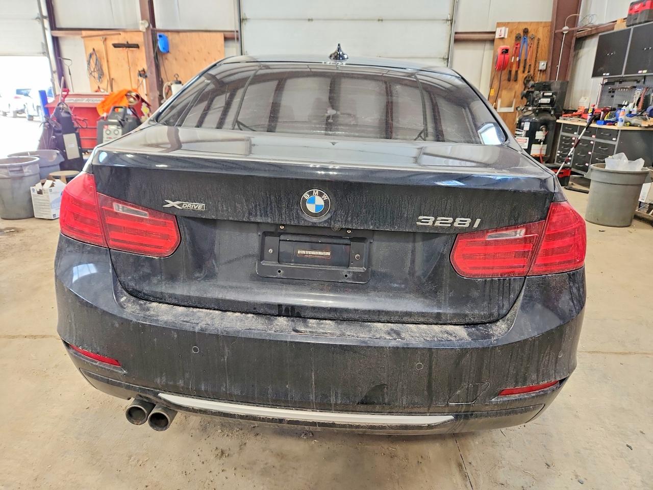 2014 Bmw 328 Xi Black vin: WBA3B3G52ENR84544