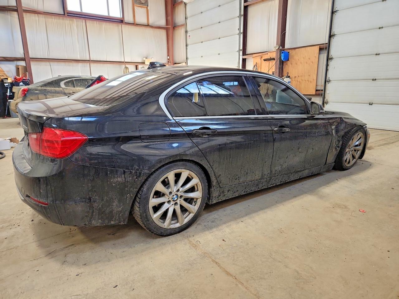 2014 Bmw 328 Xi Black vin: WBA3B3G52ENR84544