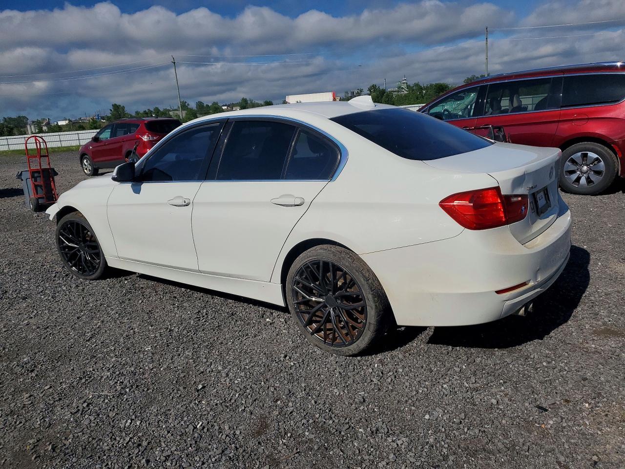 2014 Bmw 328 Xi White vin: WBA3B3G52ENR85113