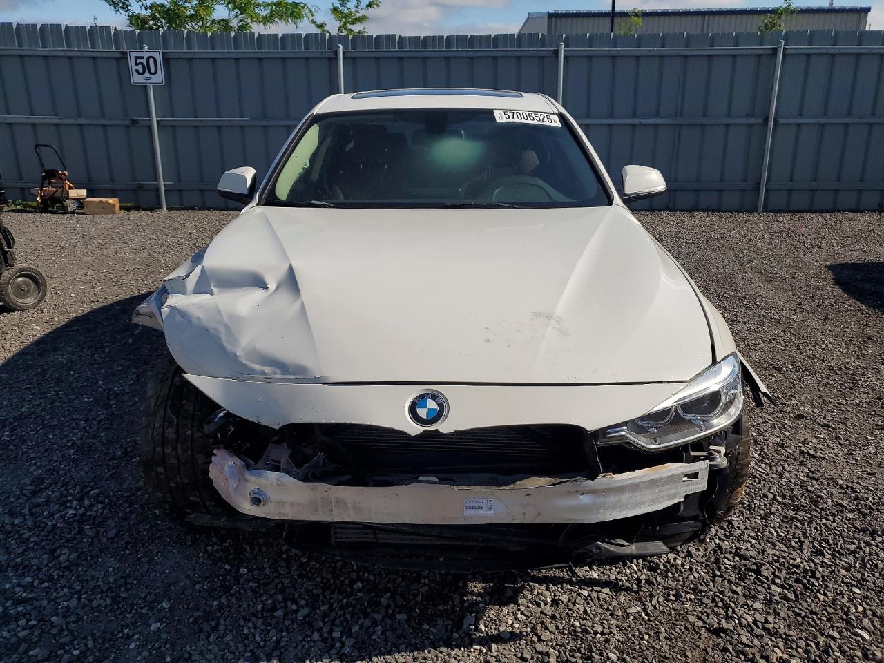 2014 Bmw 328 Xi White vin: WBA3B3G52ENR85113