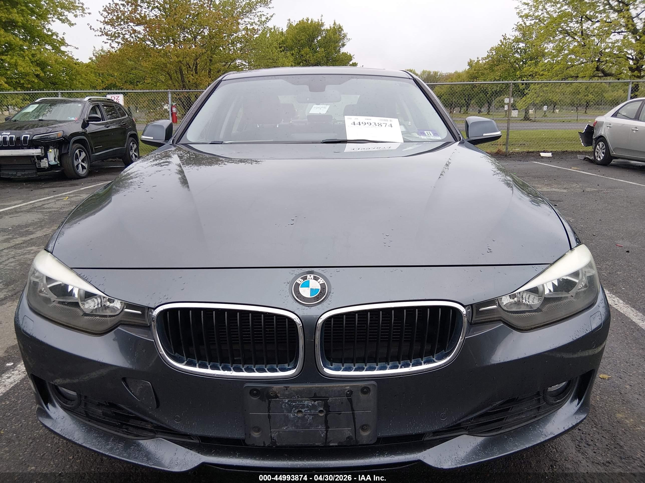 2015 Bmw 328i Xdrive Gray vin: WBA3B3G52FNR85470