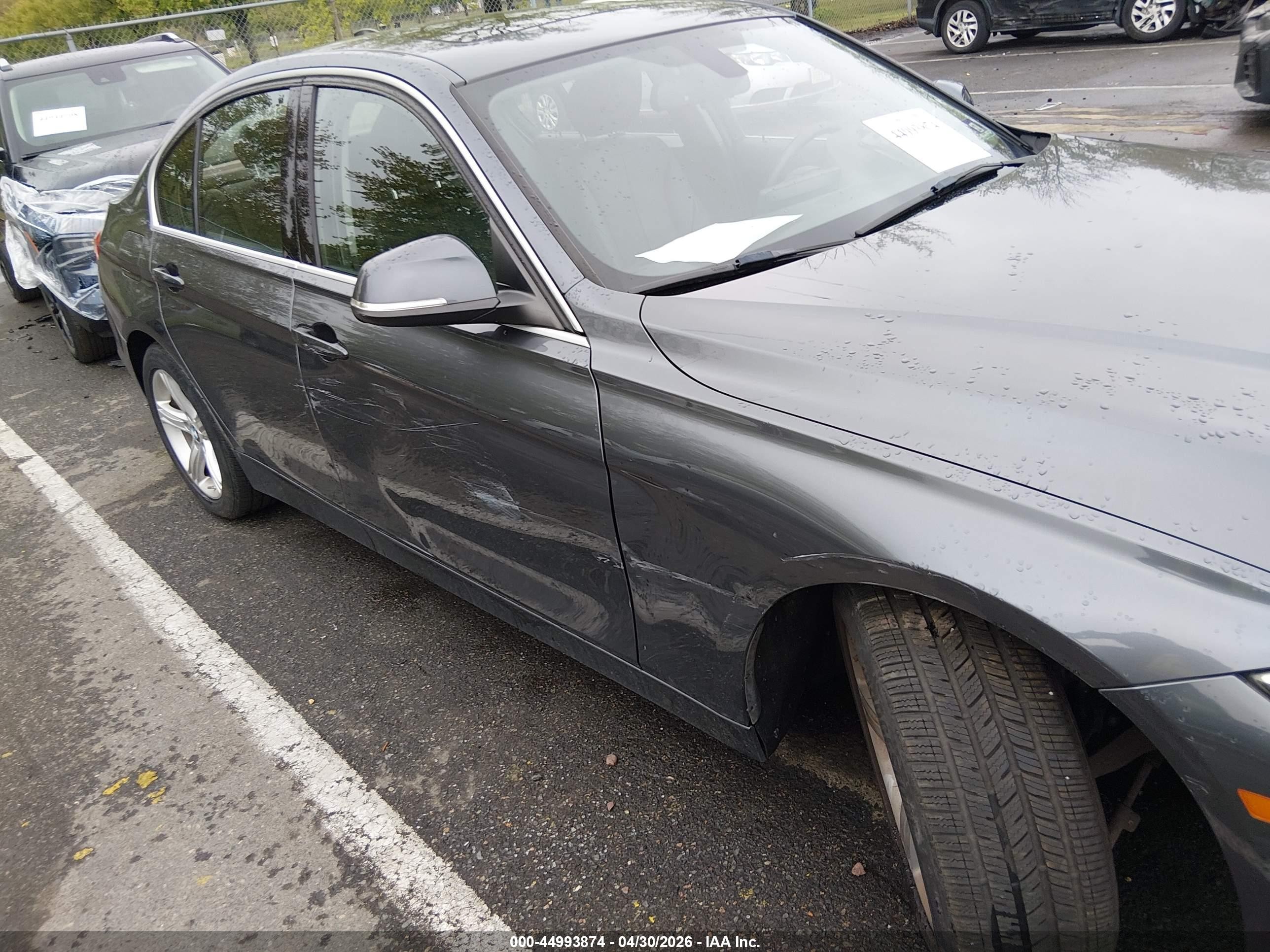 2015 Bmw 328i Xdrive Gray vin: WBA3B3G52FNR85470