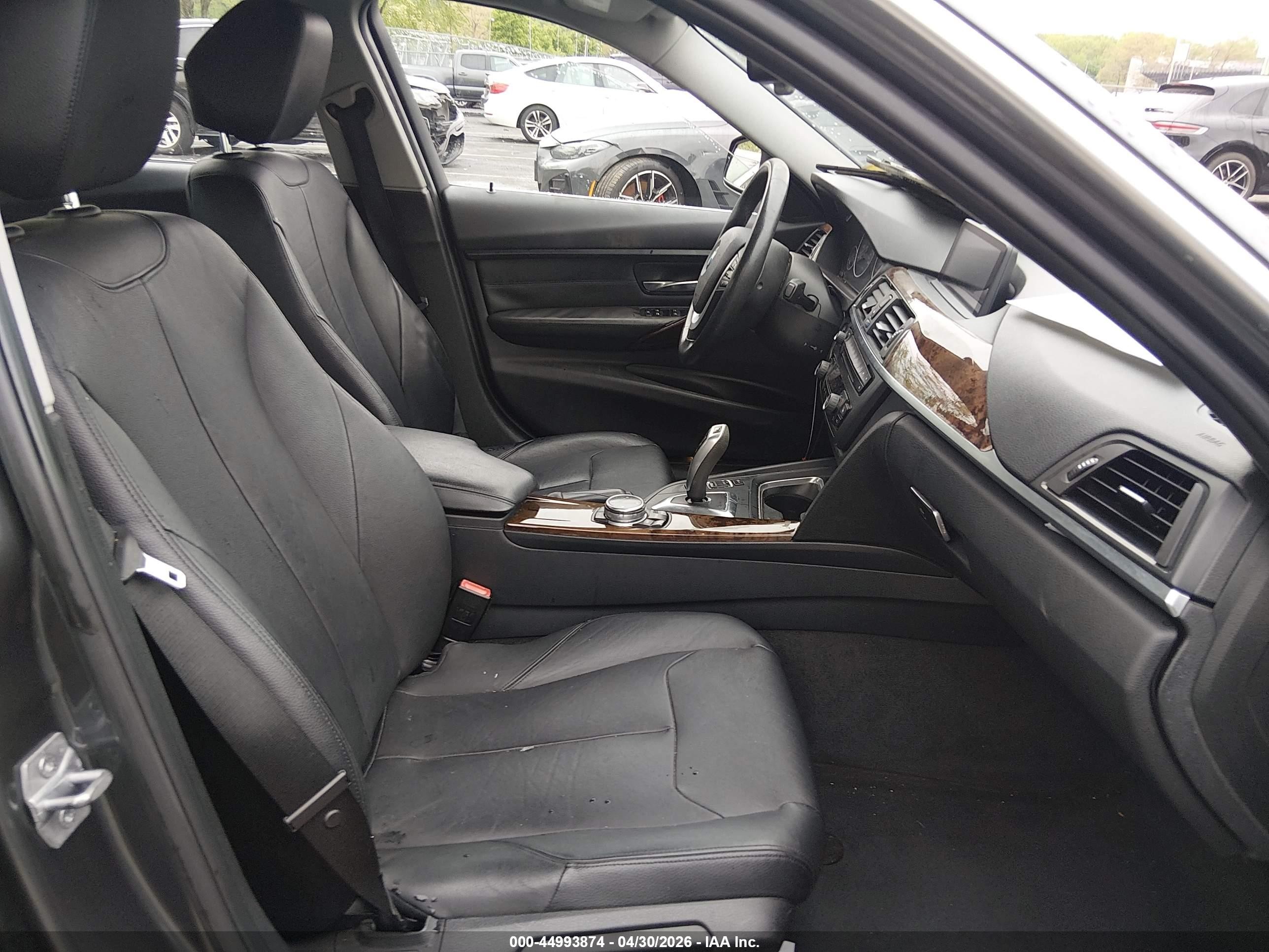 2015 Bmw 328i Xdrive Gray vin: WBA3B3G52FNR85470