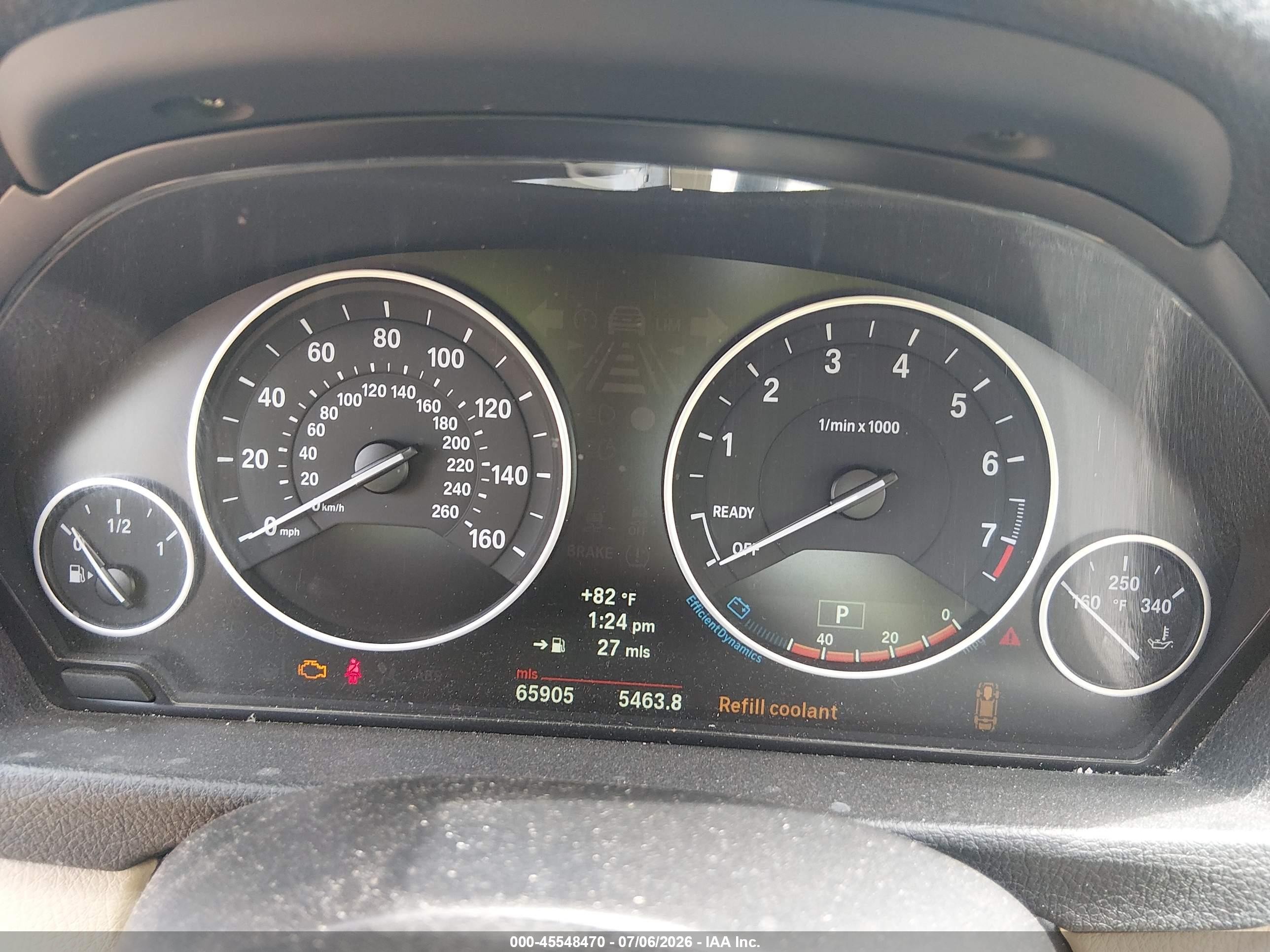 2013 Bmw 328i Xdrive Белый vin: WBA3B3G53DNR79593