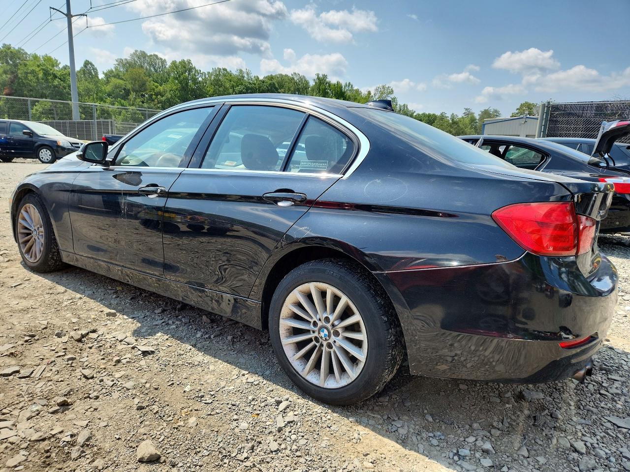 2014 Bmw 328 Black vin: WBA3B3G53ENR81989