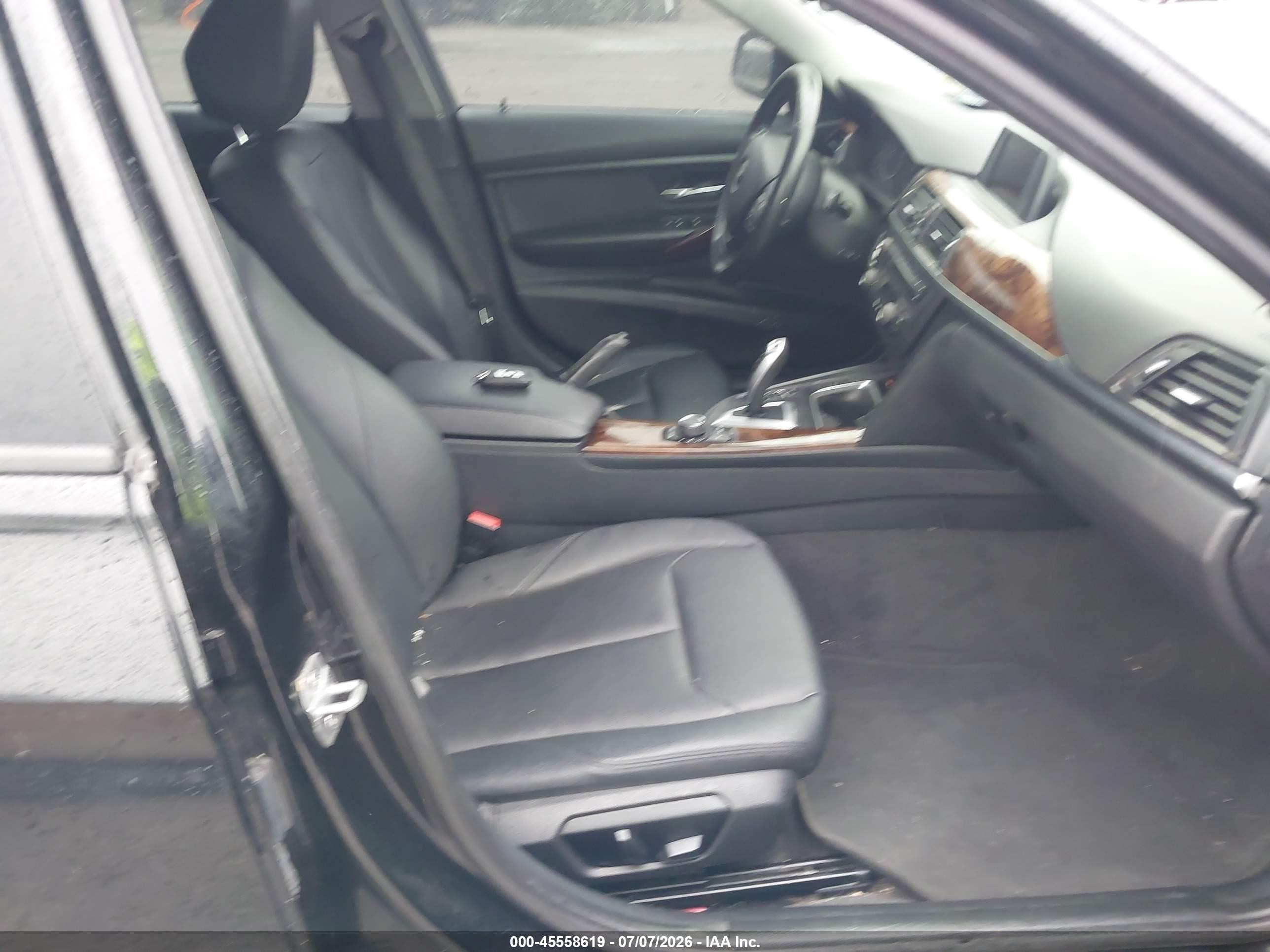 2013 Bmw 328i Xdrive Black vin: WBA3B3G54DNR79537