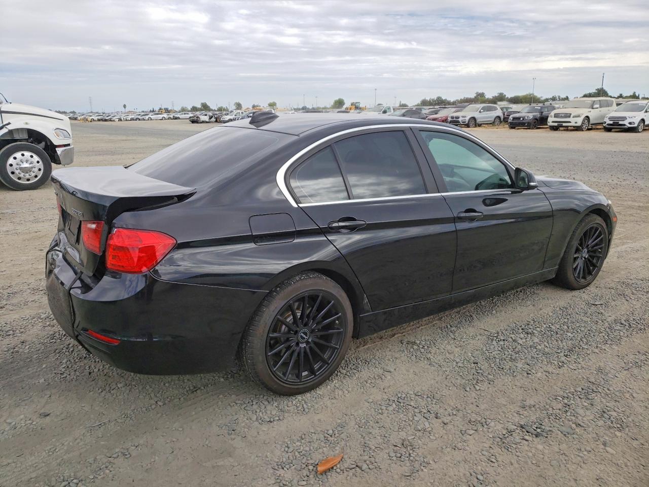 2015 Bmw 328 Xi Black vin: WBA3B3G54FNR86720