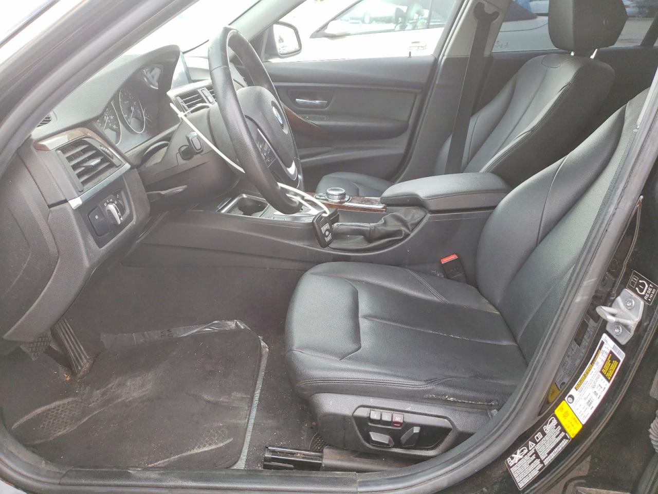 2015 Bmw 328 Xi Black vin: WBA3B3G54FNR86720