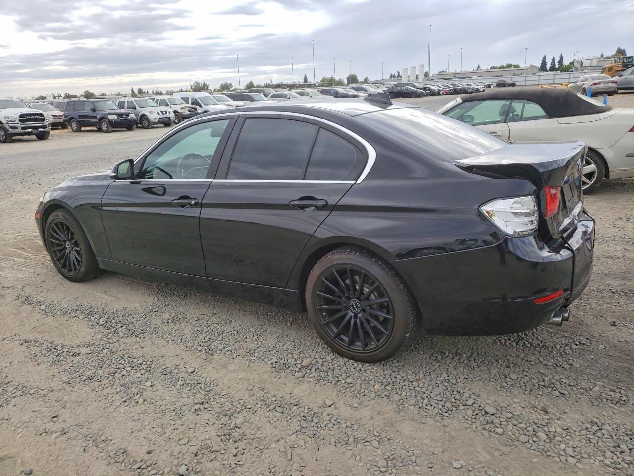 2015 Bmw 328 Xi Black vin: WBA3B3G54FNR86720